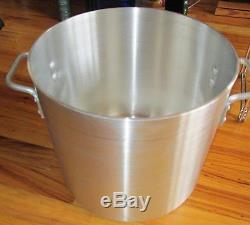 Professional Aluminum Stock Pots Heavy duty commercial grade, thick walled pans