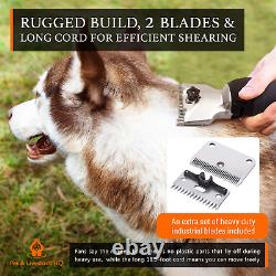 Professional Dog Grooming Clippers for Thick Coats Dog Shears Heavy Duty Hair