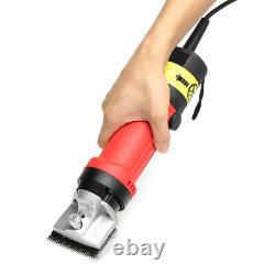 Professional Electric Animal Clipper Heavy Duty Horse Hair Pets Shearing Trimmer