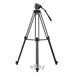 Professional Heavy Duty 67 inch DV Video Camera Tripod Stand Fluid Pan Head Kit