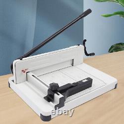 Professional Heavy Duty A4 Commercial Guillotine Paper Cutter Trimmer Machine US