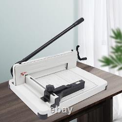 Professional Heavy Duty A4 Commercial Guillotine Paper Cutter Trimmer Machine US