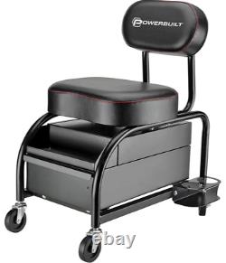 Professional Heavy Duty Comfortable Car Detailers Mechanics Roller Seat
