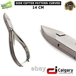 Professional Heavy Duty Podiatry Side Cutter Curved Pattern Thick Nails Clipper
