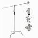 Professional Heavy Duty Studio C-stand Century Stand With Gobo Arm & Grip Heads