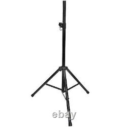 Professional Heavy Duty Tripod Speaker Stand Sets (8 Total Stands) with Bags
