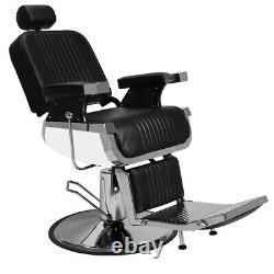 Professional Salon Spa Barber Chair Hydraulic Recline Heavy Duty Beauty