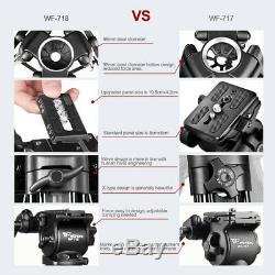 Professional Video Camcorder DSLR Cam Studio Heavy Duty 1.8M Tripod Weifeng718