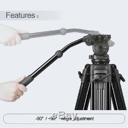 Professional Video Camcorder DSLR Cam Studio Heavy Duty 1.8M Tripod Weifeng718