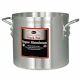 Professional Grade Aluminum Stock Pots Heavy Duty Commercial, Thick With Cover Lid