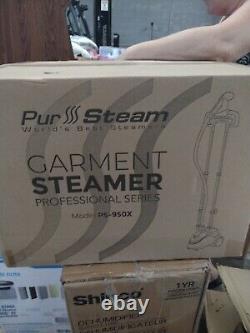 PurSteam Garment Steamer Professional Heavy Duty Industry Leading 2.5 Liter 