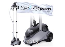 PurSteam Professional Heavy Duty Standing Garment Steamer with Wheels PS950X