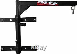 RDX Heavy Duty Gym Pro Punch Bag Folding Steel Wall Bracket Hanging Boxing Stand
