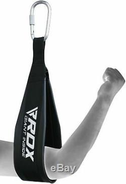RDX Pro Heavy Duty AB-Crunch Sling AB Straps Weight Lifting Boxing Hanging Gym C