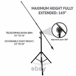 SMT-1 Professional Microphone Stand Heavy Duty 93 Studio Overhead Standard
