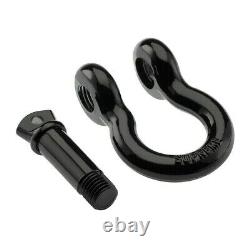 Safe Recovery Towing Gear 3/4 D-Ring Anchor Shackles + 3 x 30' Tow Strap Kit