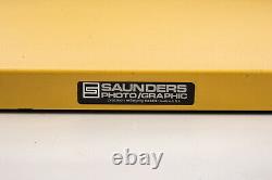 Saunders 20X24 Inch Master 4 Blade Heavy Duty Pro Lab Darkroom Easel RARE V16