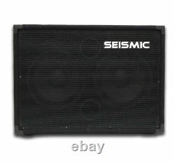 Seismic Audio BASS GUITAR CAB 210 2x10Speakers Heavy Duty Pro Band