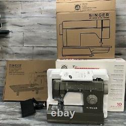 Singer Professional Sewing Machine HD110-C HD Heavy Duty Metal with Foot Pedal