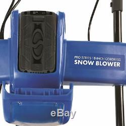 Snow Joe 40-Volt Cordless Brushless Single Stage Snowblower 18 Inch 5.0-Ah