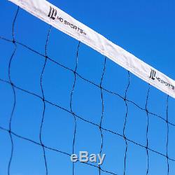 Sports Professional Official Size Volleyball Set Outdoors Heavy-Duty Steel Poles
