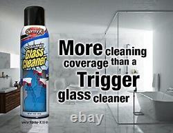 Spray-X Foaming Crystal clear Heavy duty glass Professional Windshield 12 oz