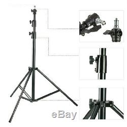 Steel Studio Light Stand Heavy Duty x3 300cm, Professional Photography Quality