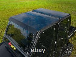 SuperATV Heavy Duty Dark Tinted Roof for Kawasaki Mule Pro DXT / FXT (2016+)