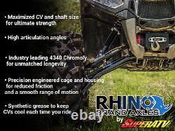 SuperATV Rhino Brand Heavy Duty Axle for Polaris RZR PRO XP (2020+) REAR