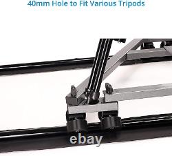 Swift Professional Heavy Duty Track Dolly for DSLR Video Camera Tripod. Smooth &