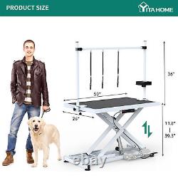 TAUS 50 Electric Professional Heavy Duty Pet Grooming Table For Large Dogs