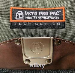 TP-XL Veto Pro Pac Tool Bag Excellent Condition Heavy Duty Catalogs Tag Stickers