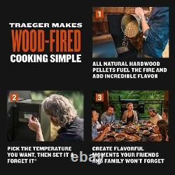 Traeger Pro 34 Wood Pellet Grill Heavy Duty Grill, Smoke BBQ 884 Sq. In