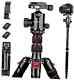 Tripod For Camera, 80 Heavy Duty Camera Stand Tripod, Professional 80 Red