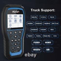 Truck DPF Regen Professional Diagnostic Oil ABS Heavy Duty Truck Scanner F506Pro