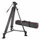 Viltrox Vx-18m Professional Heavy Duty Video Camcorder Tripod With Fluid Drag He