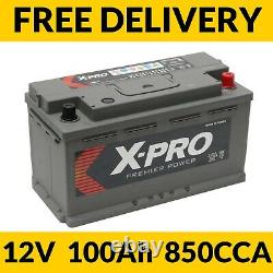 Varta 019 Replacement X-Pro 60044 Car Battery 12V 100Ah 850CCA Heavy Duty Batter