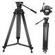 Video Tripod, 74 Professional Heavy Duty Camera Tripods With Quick Release