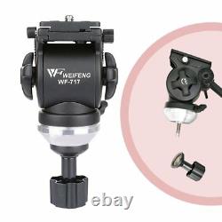 Weifeng Professional Tripod Fluid Head Heavy Duty 1.8m for DSLR Camcorder Video