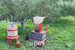 Weston Professional Iron Heavy Duty Apple / Fruit Crusher Crushing Wine Press