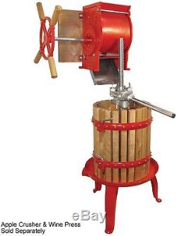 Weston Professional Iron Heavy Duty Apple / Fruit Crusher Crushing Wine Press