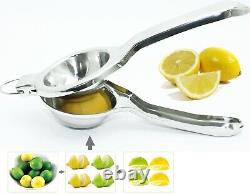 Wholesale Professional Heavy Duty 304 Food Grade Stainless Steel Lemon Squeezers