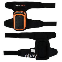 WrightFits Robust Pro Knee Pads For Work Heavy Duty Gel Cushion Knee Safety