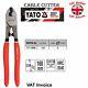 Yato Professional Heavy Duty Cable Wire Cutter Size 160 Mm 6 Yt-1966