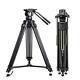 Zomei Pro Heavy Duty Video Camera Tripod With Fluid Pan Head For Dslr Camcorder