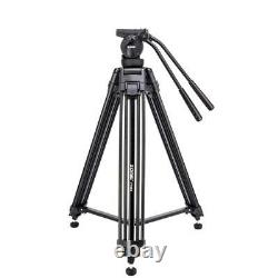 ZOMEI Pro Heavy Duty Video Camera Tripod with Fluid Pan Head For DSLR Camcorder